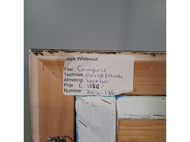 Schilderij, maya wildevuur - afbeelding 9 van  9