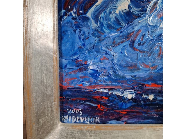 Schilderij, maya wildevuur - afbeelding 3 van  7