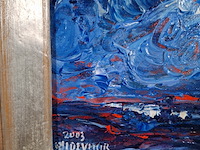 Schilderij, maya wildevuur - afbeelding 3 van  7