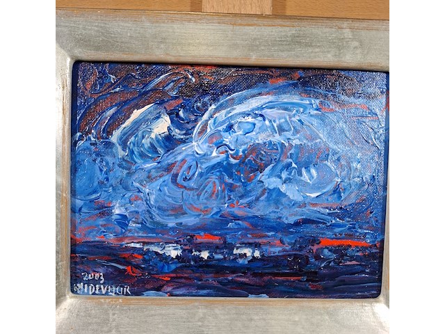 Schilderij, maya wildevuur - afbeelding 4 van  7