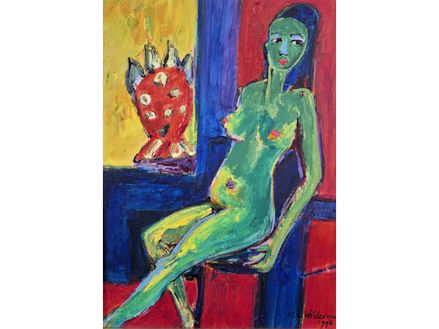 Schilderij, maya wildevuur - afbeelding 1 van  6