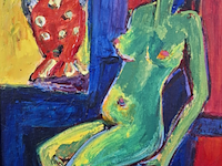 Schilderij, maya wildevuur - afbeelding 1 van  6