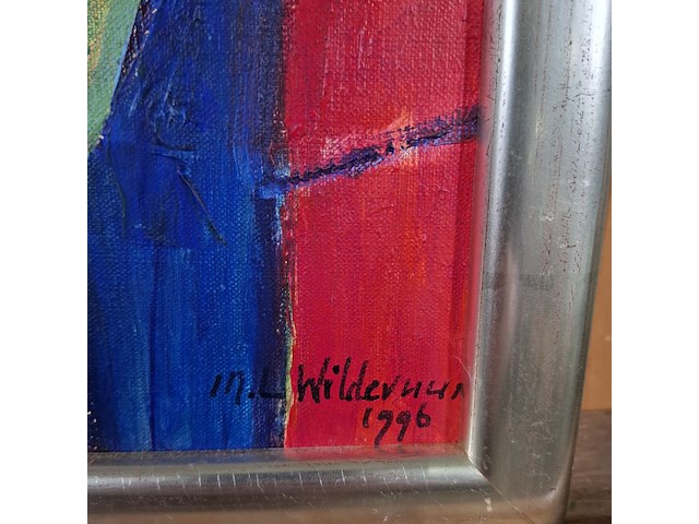 Schilderij, maya wildevuur - afbeelding 5 van  6