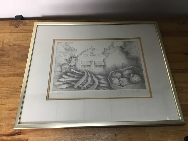 Schilderij met de titel: de bloemkool - afbeelding 1 van  3