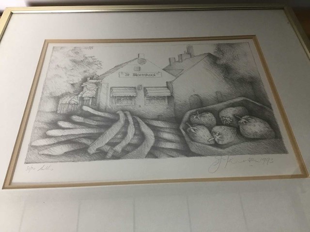 Schilderij met de titel: de bloemkool - afbeelding 3 van  3