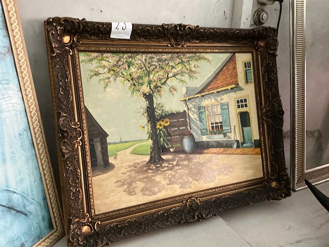 Schilderij m.h. v.d. burght - afbeelding 1 van  4