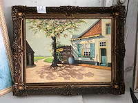 Schilderij m.h. v.d. burght - afbeelding 2 van  4