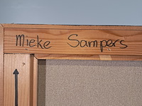 Schilderij, mieke sampers, rapsody in red, 1993 - afbeelding 6 van  8