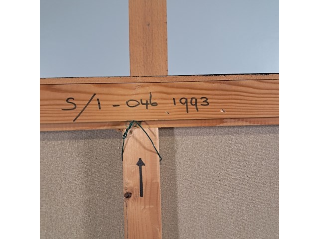 Schilderij, mieke sampers, rapsody in red, 1993 - afbeelding 8 van  8