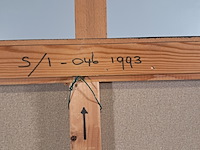 Schilderij, mieke sampers, rapsody in red, 1993 - afbeelding 8 van  8