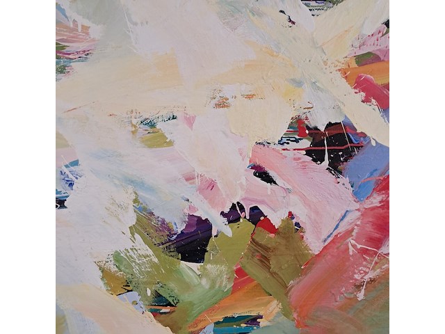 Schilderij, m.j. ten hoeve, no. 2, 1981 - afbeelding 3 van  8