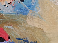 Schilderij, m.j. ten hoeve, no. 2, 1981 - afbeelding 4 van  8