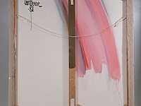 Schilderij, m.j. ten hoeve, no. 2, 1981 - afbeelding 5 van  8
