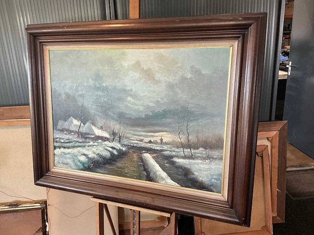 Schilderij n. finet - afbeelding 2 van  8