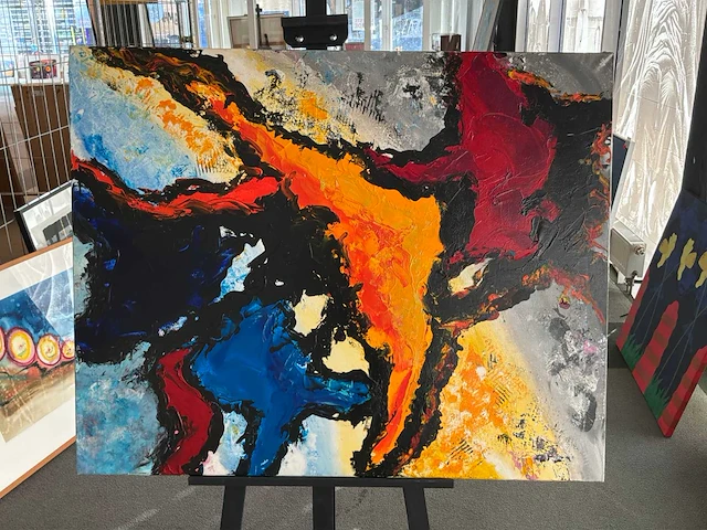 Schilderij “neko chohlis” - afbeelding 1 van  5