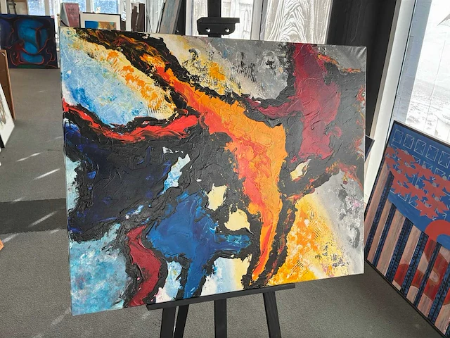 Schilderij “neko chohlis” - afbeelding 3 van  5