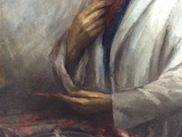 Schilderij: o van vosselen zelfportret - afbeelding 2 van  3