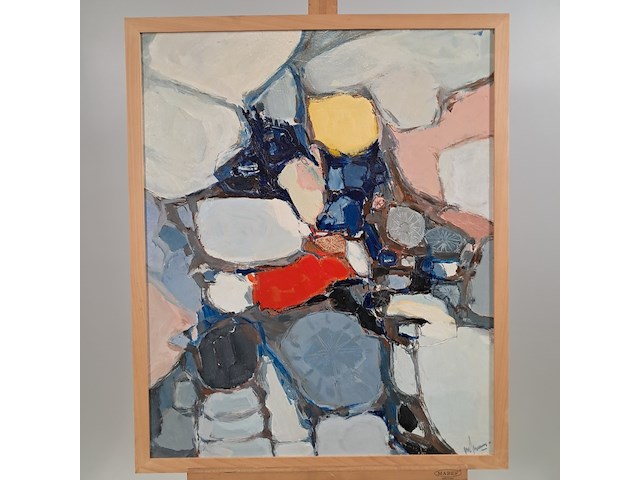 Schilderij op paneel, m.l. maas - afbeelding 1 van  6