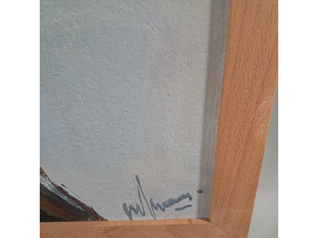 Schilderij op paneel, m.l. maas - afbeelding 4 van  6