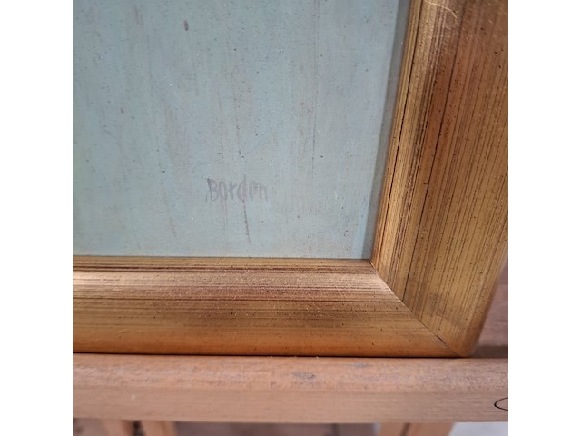 Schilderij op paneel, r. van der borden, 12 bloemstudies, bizarre zaailing - afbeelding 5 van  8