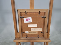 Schilderij op paneel, r. van der borden, 12 bloemstudies, bizarre zaailing - afbeelding 7 van  8