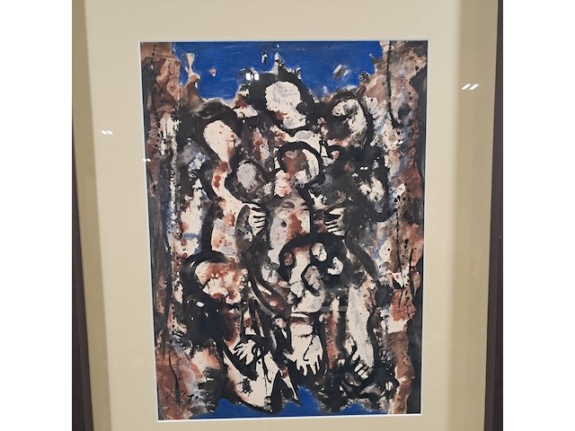 Schilderij, p. zondervan, groep, 1970 - afbeelding 3 van  7
