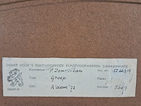 Schilderij, p. zondervan, groep, 1970 - afbeelding 7 van  7
