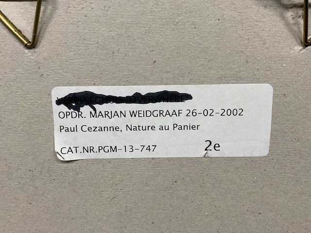 Schilderij “paul cezanne” - afbeelding 4 van  4