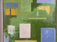 Schilderij, pim piët, landschap ruimtes, 1988 - afbeelding 2 van  8