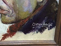 Schilderij portret ( oscar hoge ) - afbeelding 3 van  3