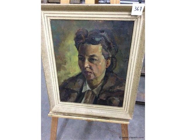 Schilderij: portret - afbeelding 1 van  2