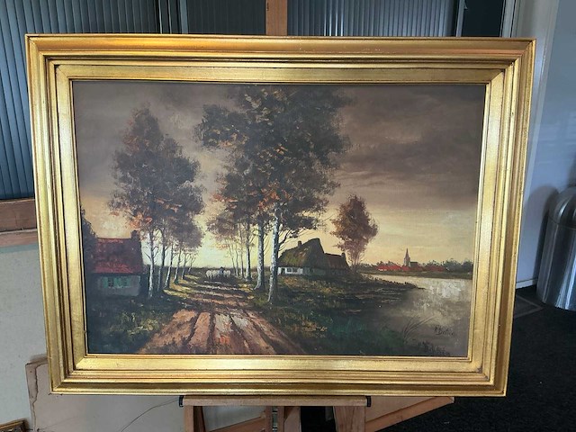 Schilderij r. deleu - afbeelding 1 van  10
