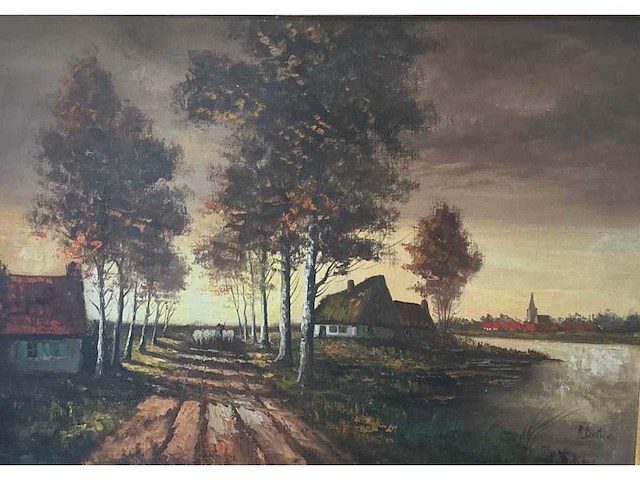 Schilderij r. deleu - afbeelding 3 van  10