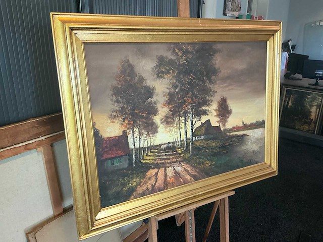Schilderij r. deleu - afbeelding 5 van  10