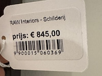 Schilderij raw interiors, in lijst - afbeelding 3 van  4