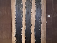 Schilderij raw interiors, "les trois bras" - afbeelding 1 van  6