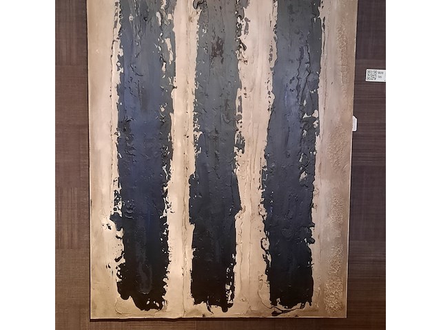 Schilderij raw interiors, "les trois bras" - afbeelding 4 van  6