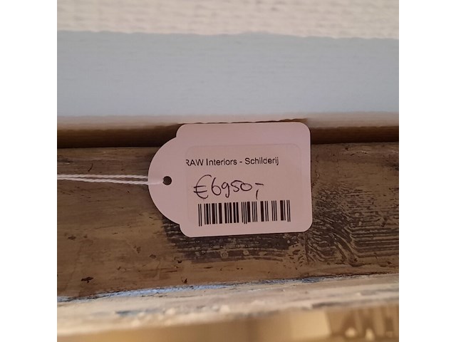 Schilderij raw interiors - afbeelding 2 van  4