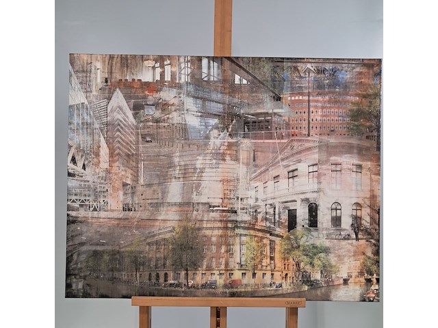 Schilderij, remco vermaat, gerechtsgebouwen - afbeelding 1 van  4