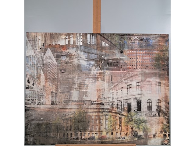 Schilderij, remco vermaat, gerechtsgebouwen - afbeelding 2 van  4