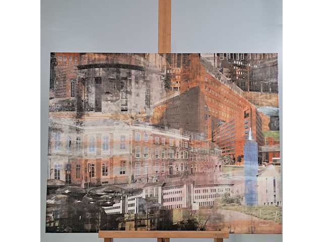 Schilderij, remco vermaat, gerechtsgebouwen - afbeelding 1 van  5