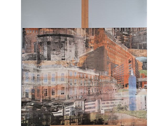 Schilderij, remco vermaat, gerechtsgebouwen - afbeelding 2 van  5