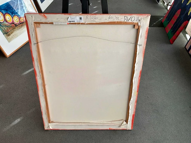 Schilderij “rene volker- ronde bloem vormen” - afbeelding 4 van  4