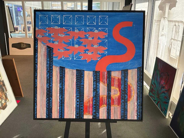 Schilderij “rené volker” - afbeelding 1 van  5