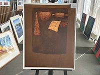Schilderij “rob figee- army kichen”