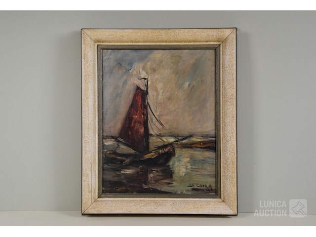 Schilderij s. cohen (1918-1984) - afbeelding 1 van  5