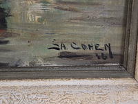 Schilderij s. cohen (1918-1984) - afbeelding 3 van  5