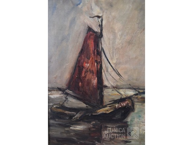 Schilderij s. cohen (1918-1984) - afbeelding 4 van  5