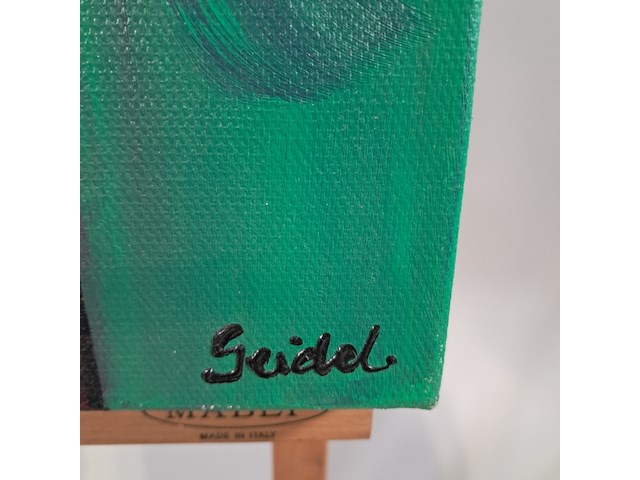 Schilderij, seidel, abstract - afbeelding 3 van  4