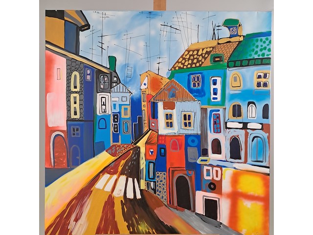 Schilderij, seidel - afbeelding 2 van  4